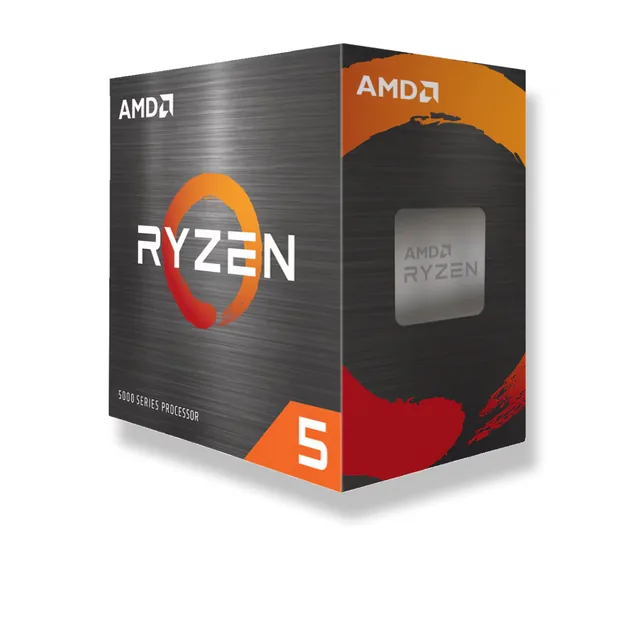 coffret Ryzen 5 série 5000, commun à la gamme — illustration officielle AMD