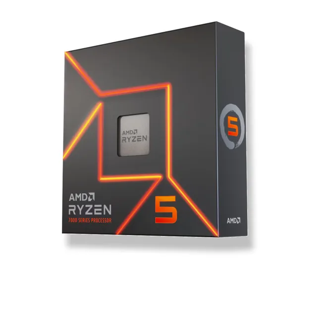 coffret Ryzen 5 série 7000, commun à la gamme — illustration officielle AMD