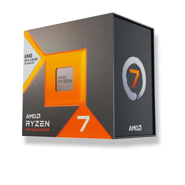 AMD Ryzen 7 7800X3D — illustration officielle AMD