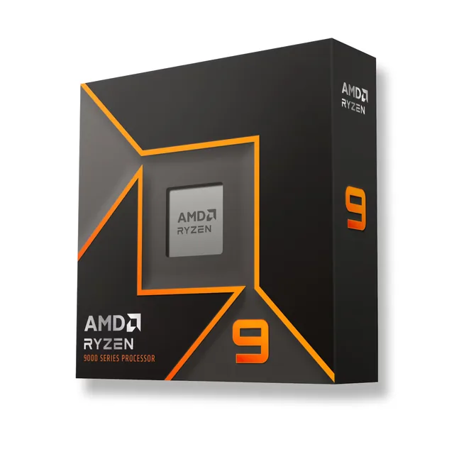 coffret Ryzen 9 série 9000, commun à la gamme — illustration officielle AMD