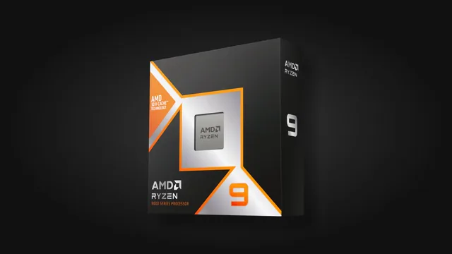 coffret Ryzen 9 série 9000 3D V-Cache, commun à la gamme — illustration officielle AMD