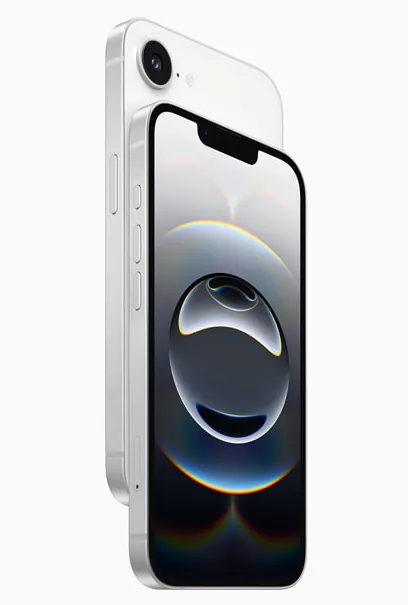 Apple iPhone 16e 128 Go — illustration officielle Apple