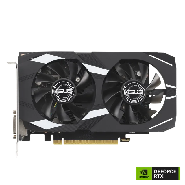 ASUS Dual GeForce RTX 3050 6 Go OC — illustration officielle ASUS