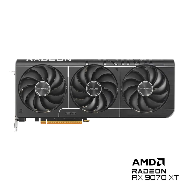 ASUS Prime Radeon RX 9070 XT OC — illustration officielle ASUS