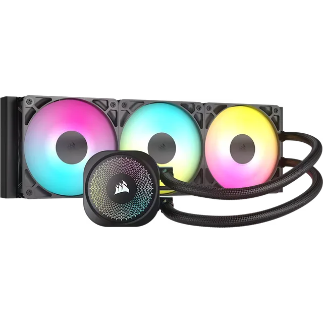 Corsair Nautilus 360 RS ARGB AIO 360 mm — illustration officielle Corsair