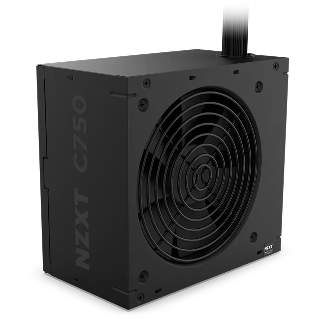 NZXT C750 Bronze 750W 80+ Bronze — illustration officielle NZXT