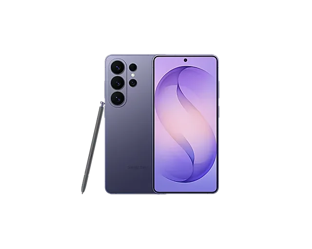 Samsung ne publie la galerie de l'Ultra qu'en coloris Cobalt Violet ; l'annonce suivie est la version Bleu. Le modele est le bon, la teinte de l'image ne l'est pas. — illustration officielle Samsung