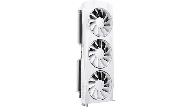 XFX Quicksilver Radeon RX 9070 XT White — illustration officielle XFX